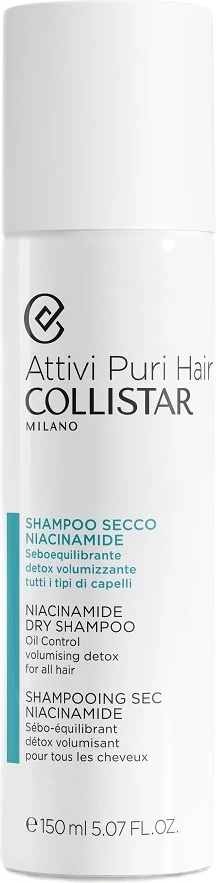 Shkumbë e thatë për flokë Collistar Attivi Puri për femra, 150ml