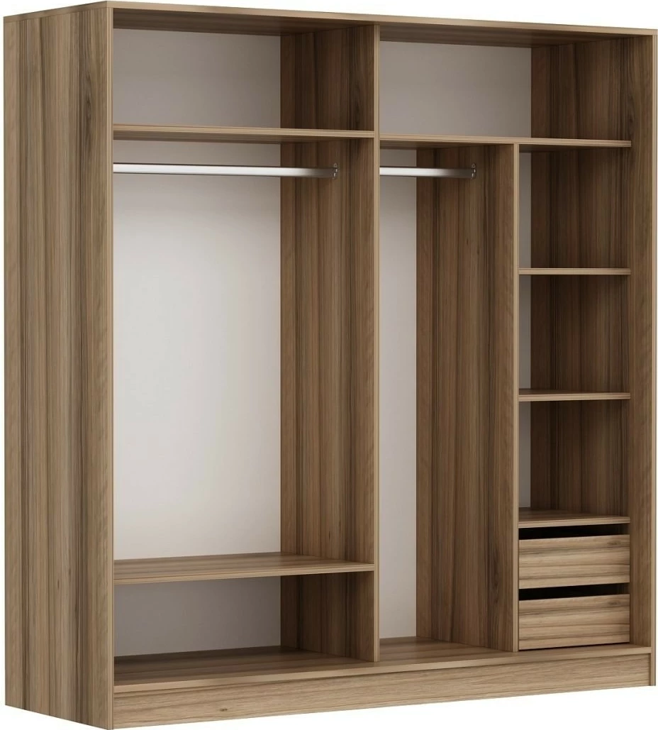 Dollap garderobe Skye Decor, ngjyrë dore, 7171