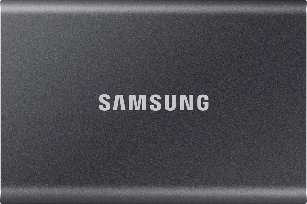 Disk SSD i jashtëm Samsung Portable T7, 1 TB, USB- C, hiri
