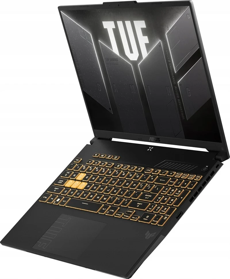 Laptop gaming ASUS TUF Gaming F16 FX607VU-I5085W, 16", Intel Core Ultra 5 210H, 8 GB RAM, 512 GB SSD, NVIDIA RTX 4050, Gri