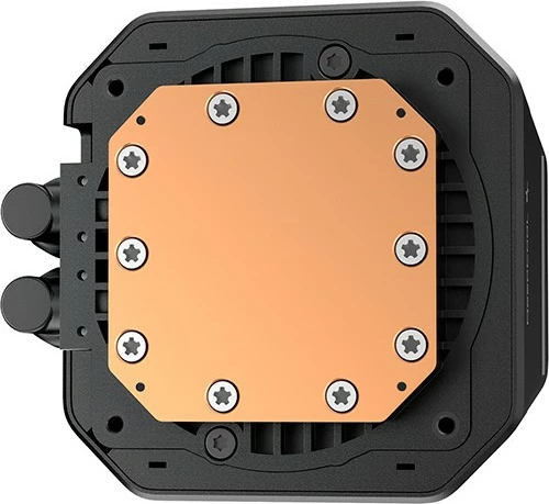 Kuler uji Deepcool LM360, 3x120mm, ekran IPS, LED RGB, zi