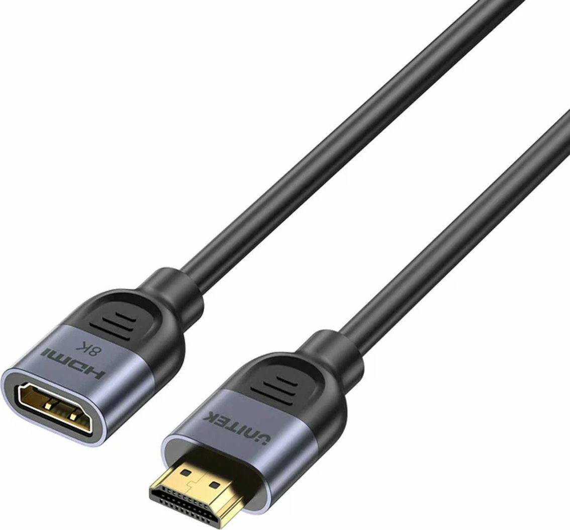 Kabllo zgjatuese HDMI, Unitek Ultra Stream 8K C11091AGY01-3M, 3m, 8K@60Hz, 48Gbps, Dynamic HDR, e zezë