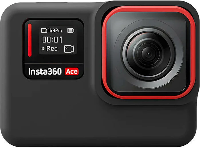 Mbështjellës silikoni TELESIN S6-PTC-02 për Insta360 Ace Pro, Zi