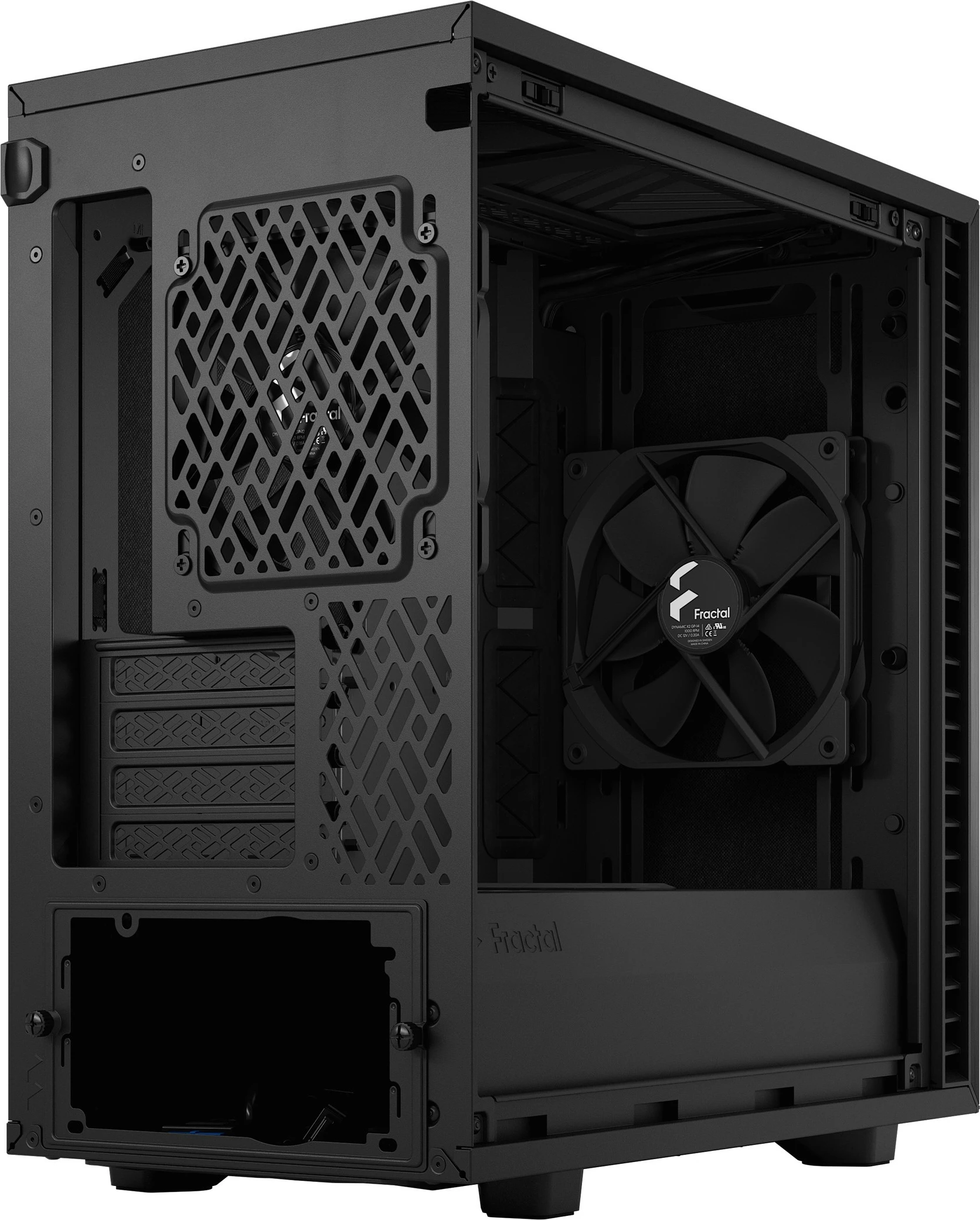 Kasë Fractal Design Define 7 Mini, micro ATX/Mini-ITX, e zezë
