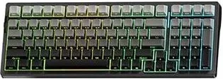 Tastierë Mchose G98, RGB, mekanike, wireless, e zezë
