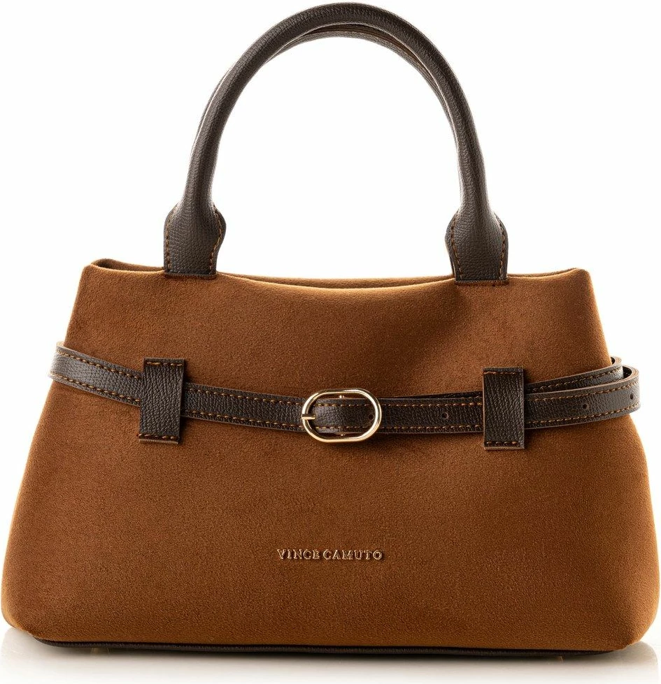 Çantë tote Vince Camuto, Vittoria Mini, kamosh kafe
