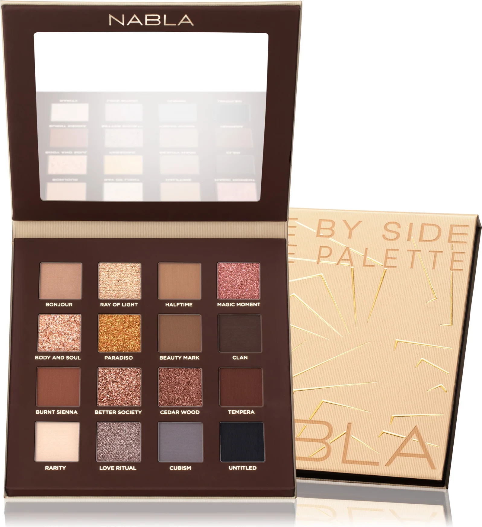 Hije për sy Nabla – Side By Side Nude Palette