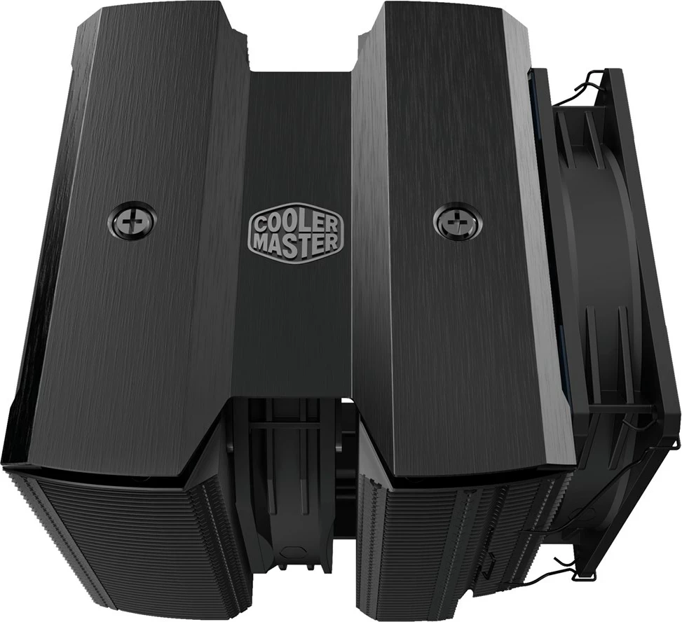 Ftohës ajri për procesor Cooler Master MasterAir MA824 Stealth, 120/135 mm, Zi