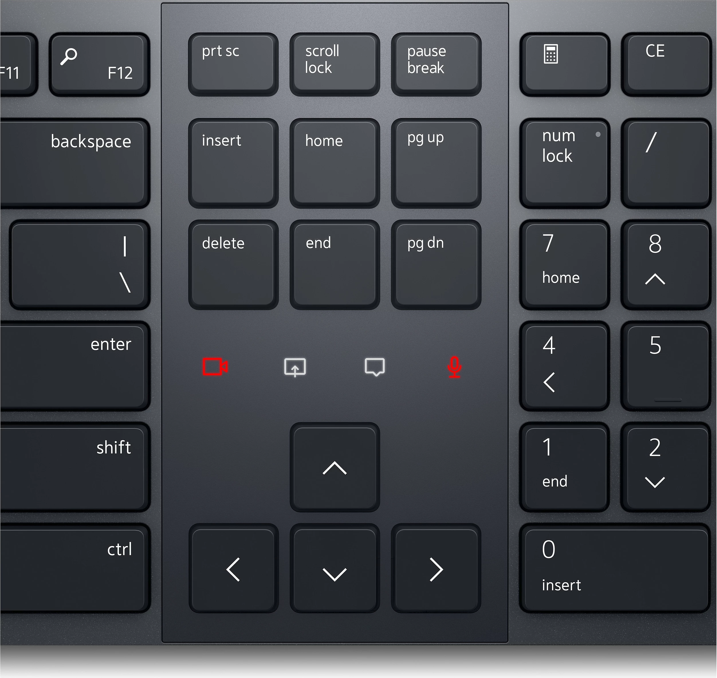 Tastierë DELL KB900, full-size, wireless, RF + Bluetooth, QWERTZ, grafit