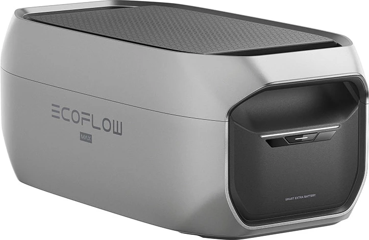 Bateri shtesë smart EcoFlow DELTA 3 Max Plus, 2048 Wh, LFP, argjendtë