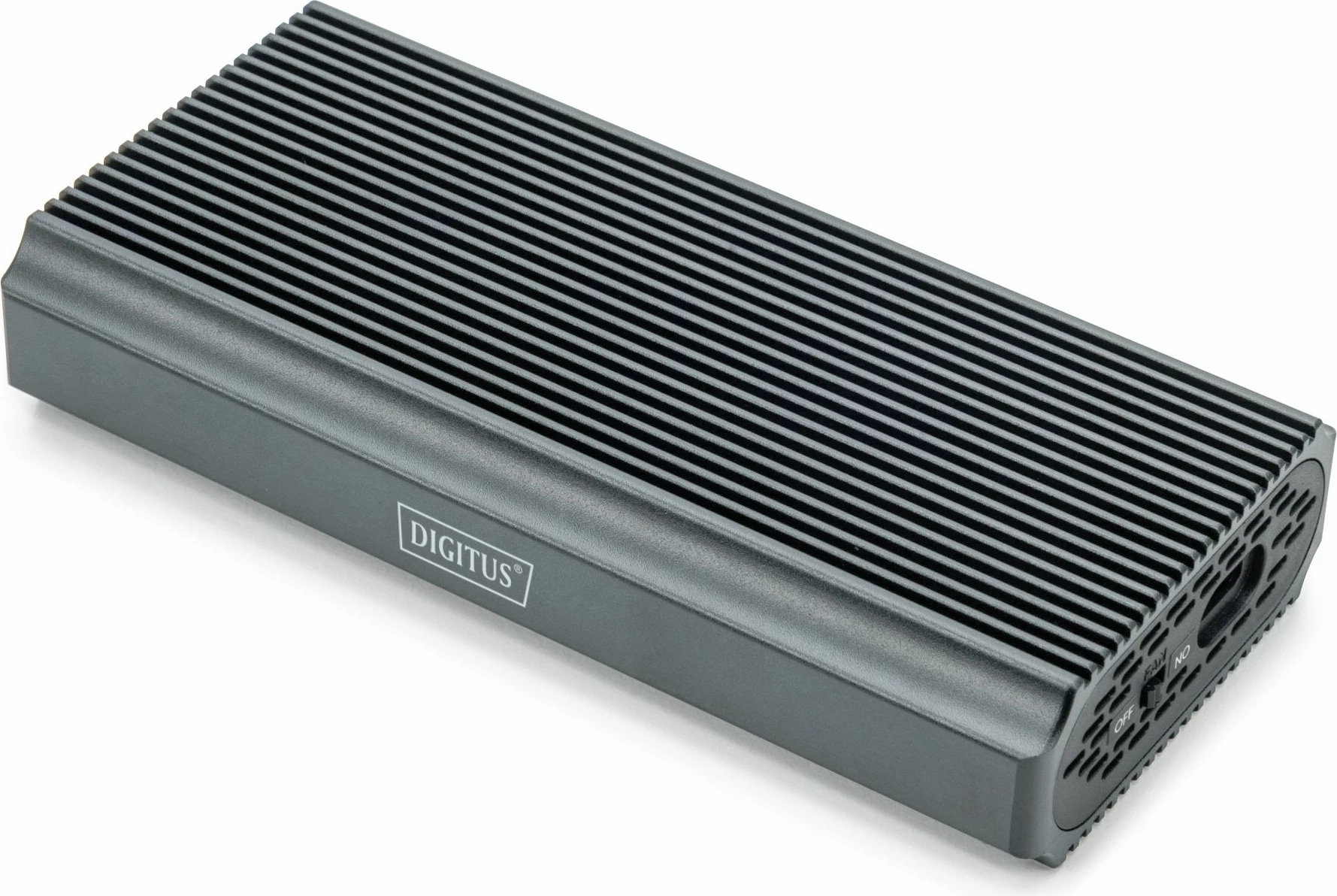 Kasë SSD Digitus USB M.2 NVMe, 8TB, USB4 Gen 2x2, gri