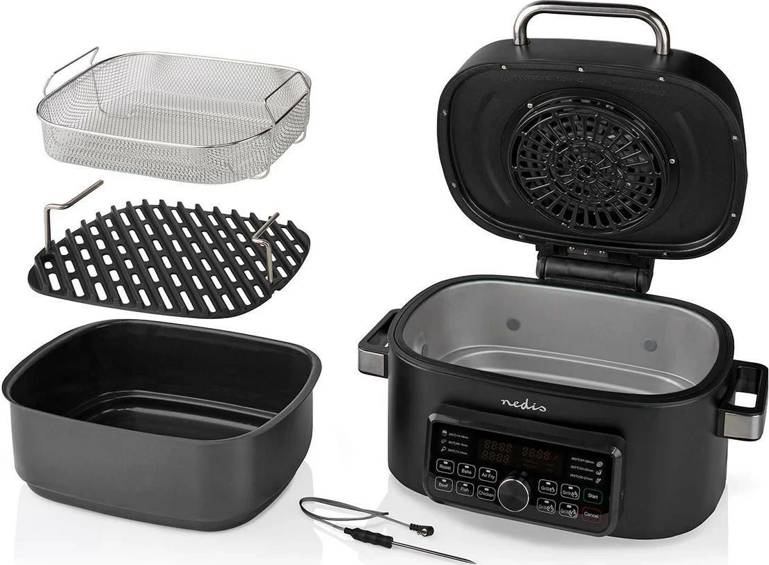 Frytkownicë Nedis KAAFG600BK, 6L, e zezë