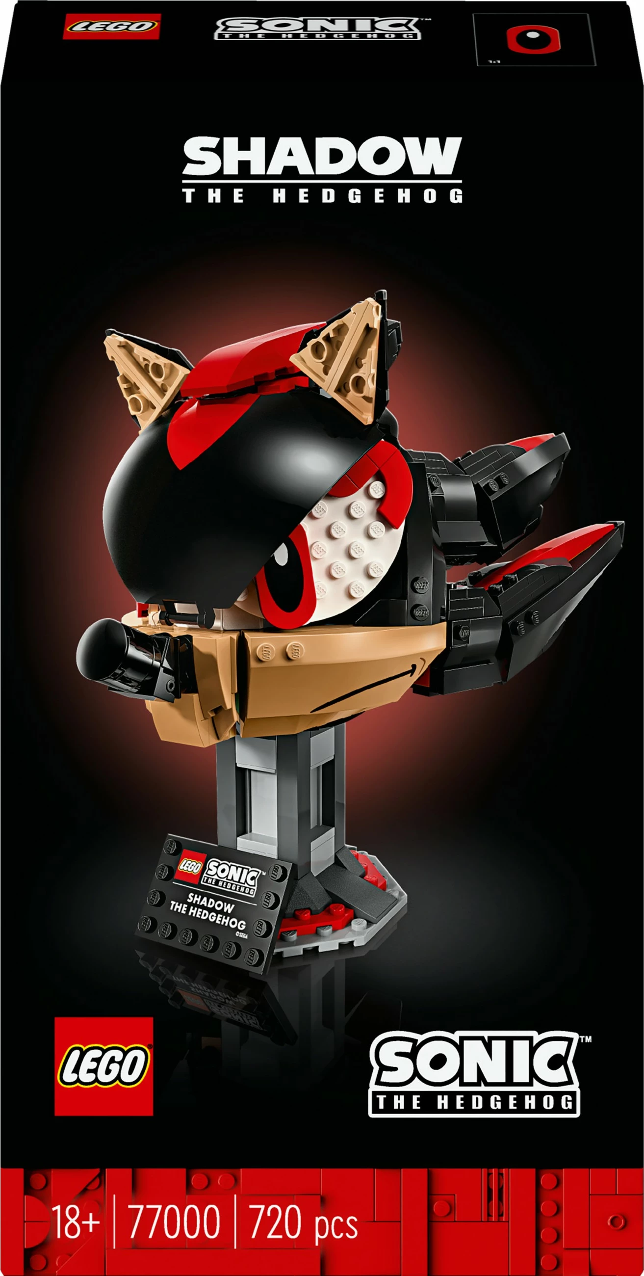Set ndërtimi LEGO Shadow the Hedgehog 77000, 720 pjesë, multikolor