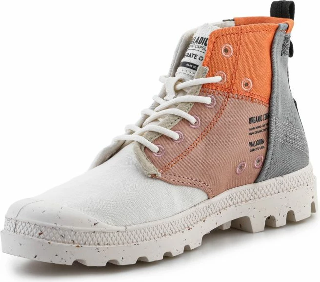 Këpucë Palladium femra, krem