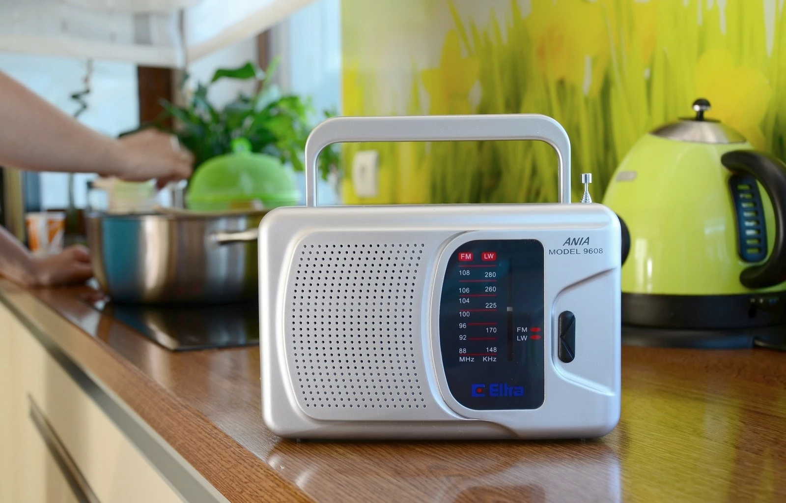 Radio portabile Eltra ANIA 3, mono, FM/LW, e zezë