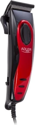 Makinë për prerjen e flokëve Adler AD 2825, e Zezë dhe e Kuqe