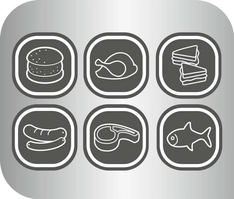 Grill elektrik Tefal GC705816, Touch, 600 cm², Ngjyrë e zezë