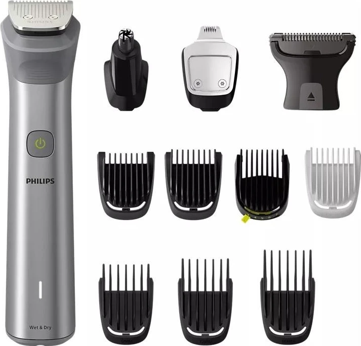 Trimmeri Philips MG5940/15, 12 në 1, argjendtë