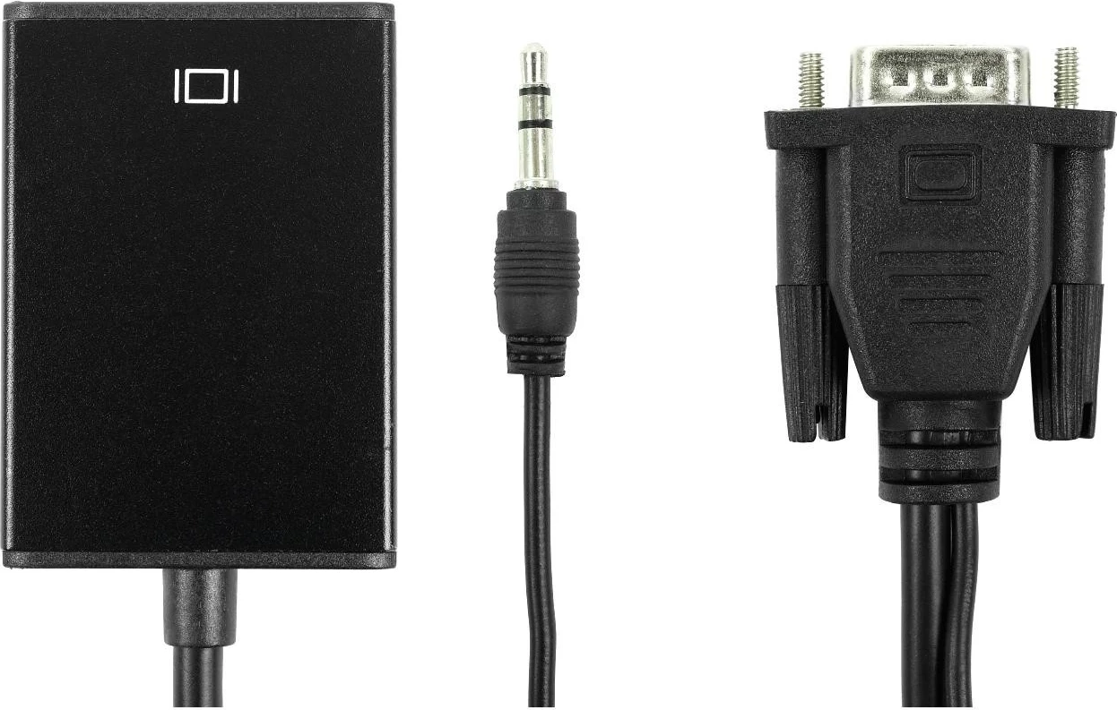 Adapter Accura VGA + minijack - HDMI, 0.2m, i zi