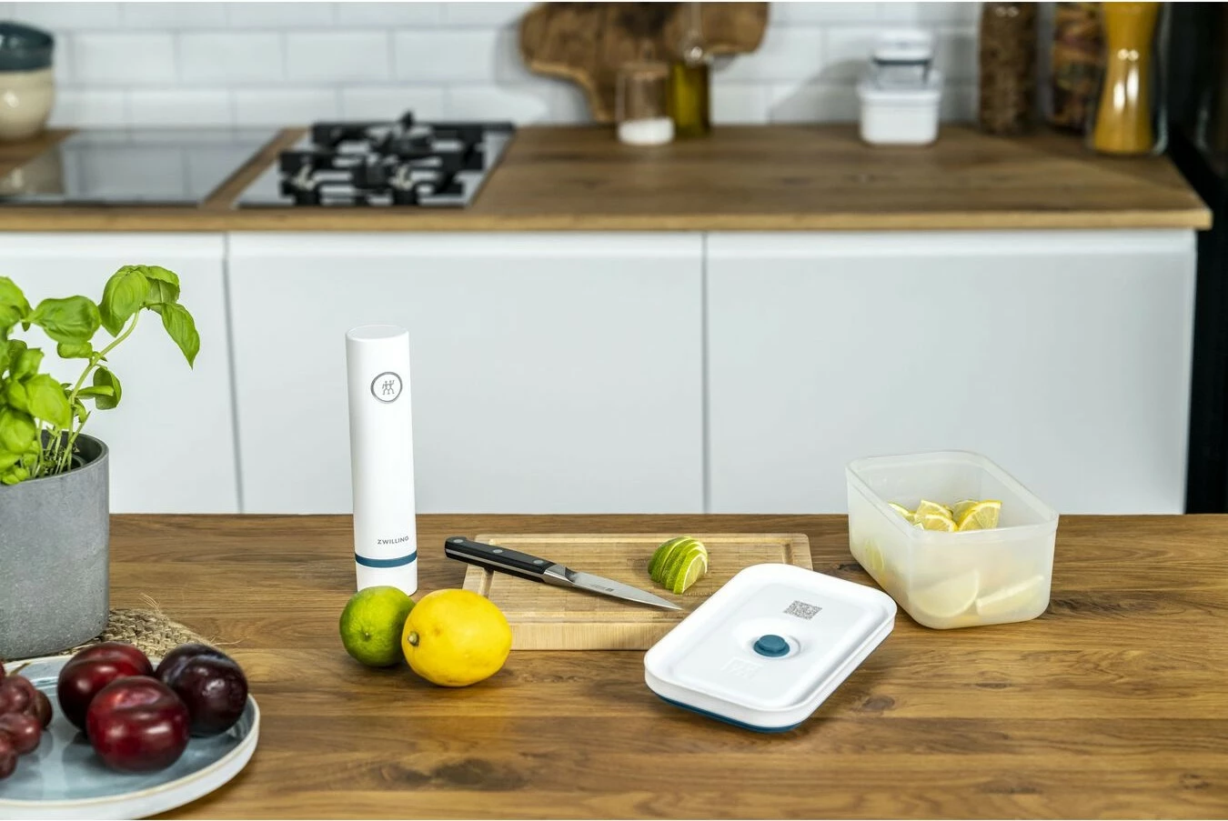 Vakumues ushqimi Zwilling 36815-017-0, 2300 ml, plastikë, blu