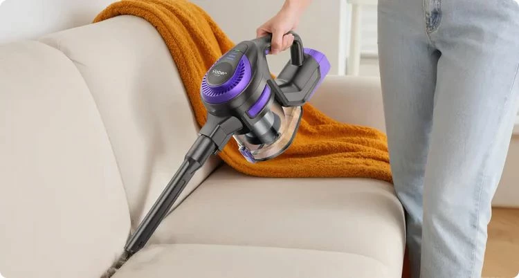 Fshesë me bateri Yaber L10 56AW, 170W, HEPA, 0.6L, 1.3kg, vjollcë/zezë