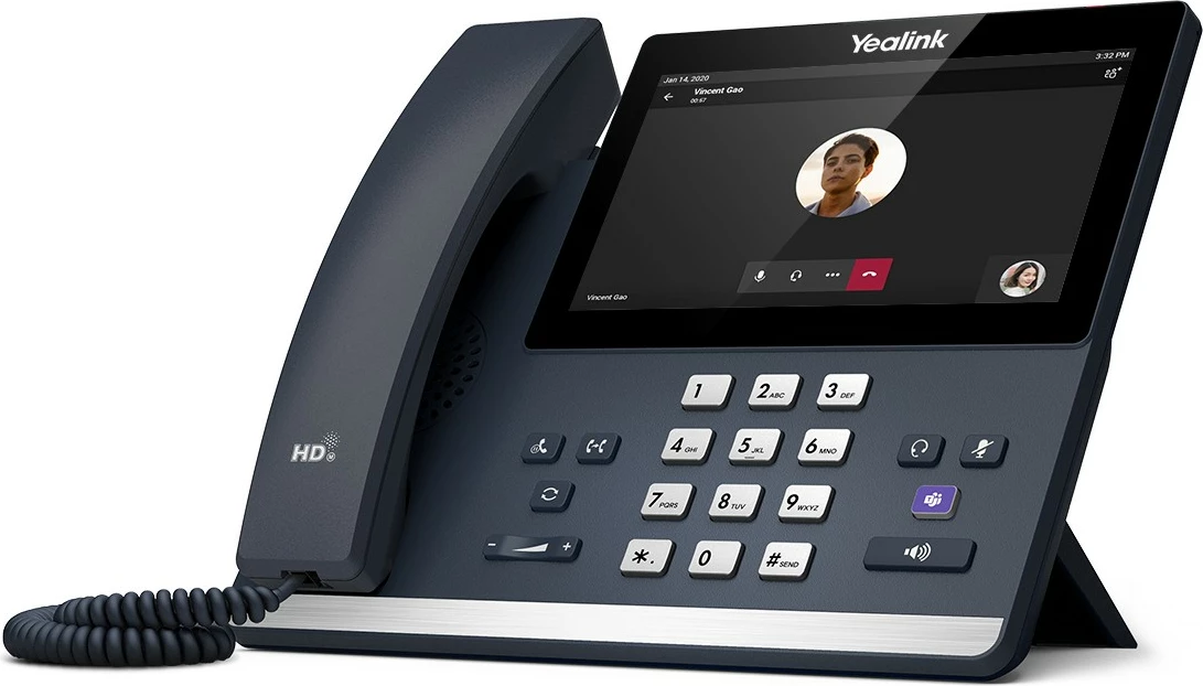 Telefon IP Yealink MP56, Ekipet, Ekran 7", Gri