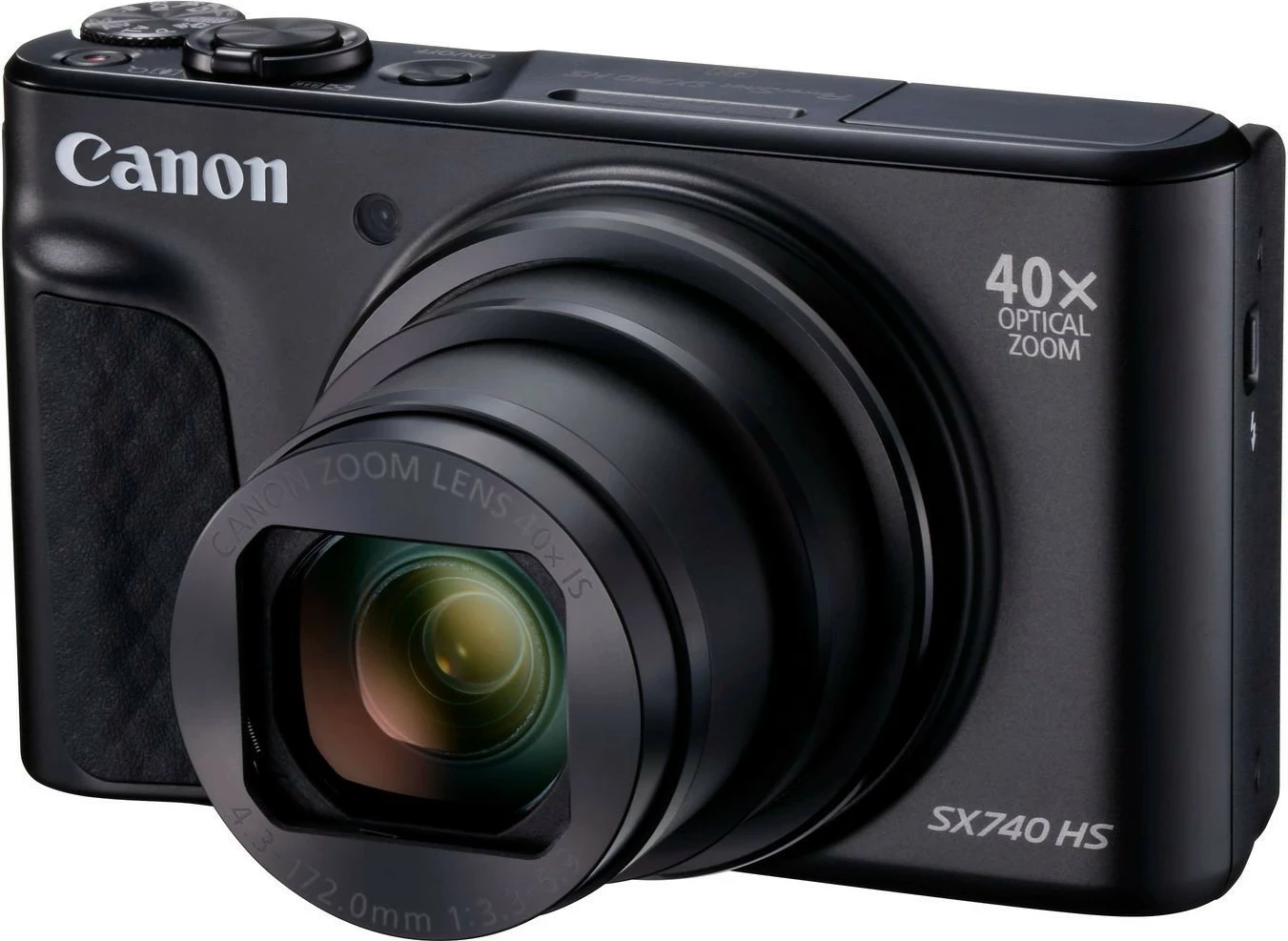 Aparat Canon PowerShot SX740 HS, 20.3 MP, 40x Zoom, 4K, i zi