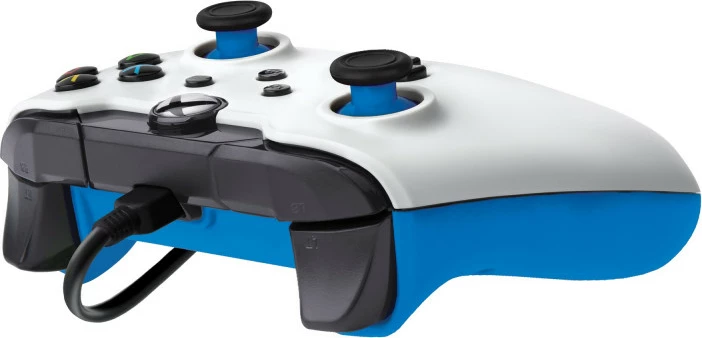 Kontroller me kabllo PDP Xbox Wired Controller ION 2.5 m, bardhë-kaltër