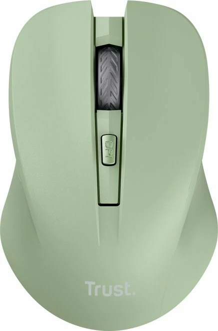 Maus Trust Mydo Eco 25042, wireless, 1000-1800 DPI, silent, i gjelbër
