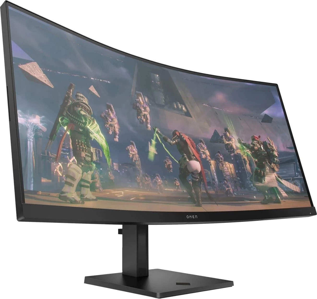 Monitor HP Omen 34c, 34", Wide Quad HD, i zi