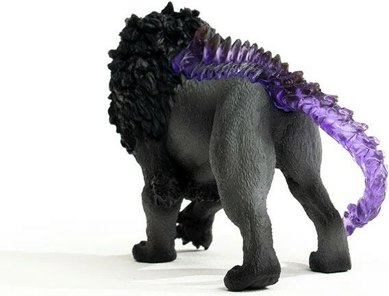 Figurë lodër Schleich ELDRADOR CREATURES Shadow Lion, 7-12 vjeç, e zezë, vjollcë