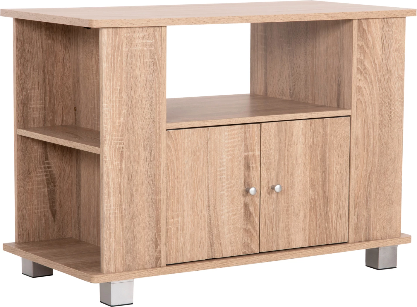 Komodinë televizori CLUSE FH2404.20 melaminë, ngjyrë lisi sonama, 80x40x57.5H cm