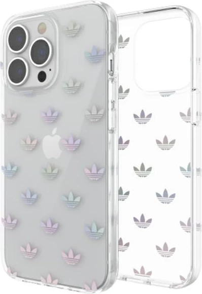 Mbështjellës Adidas OR SnapCase ENTRY për iPhone 13 Pro / 13 6.1", shumëngjyrësh, transparent