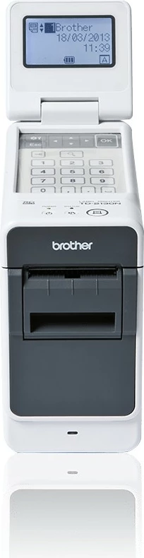 Printer etiketash Brother TD-2130N, 300x300 DPI, 152.4 mm/sec, lidhje me kabllo, e zezë/gri