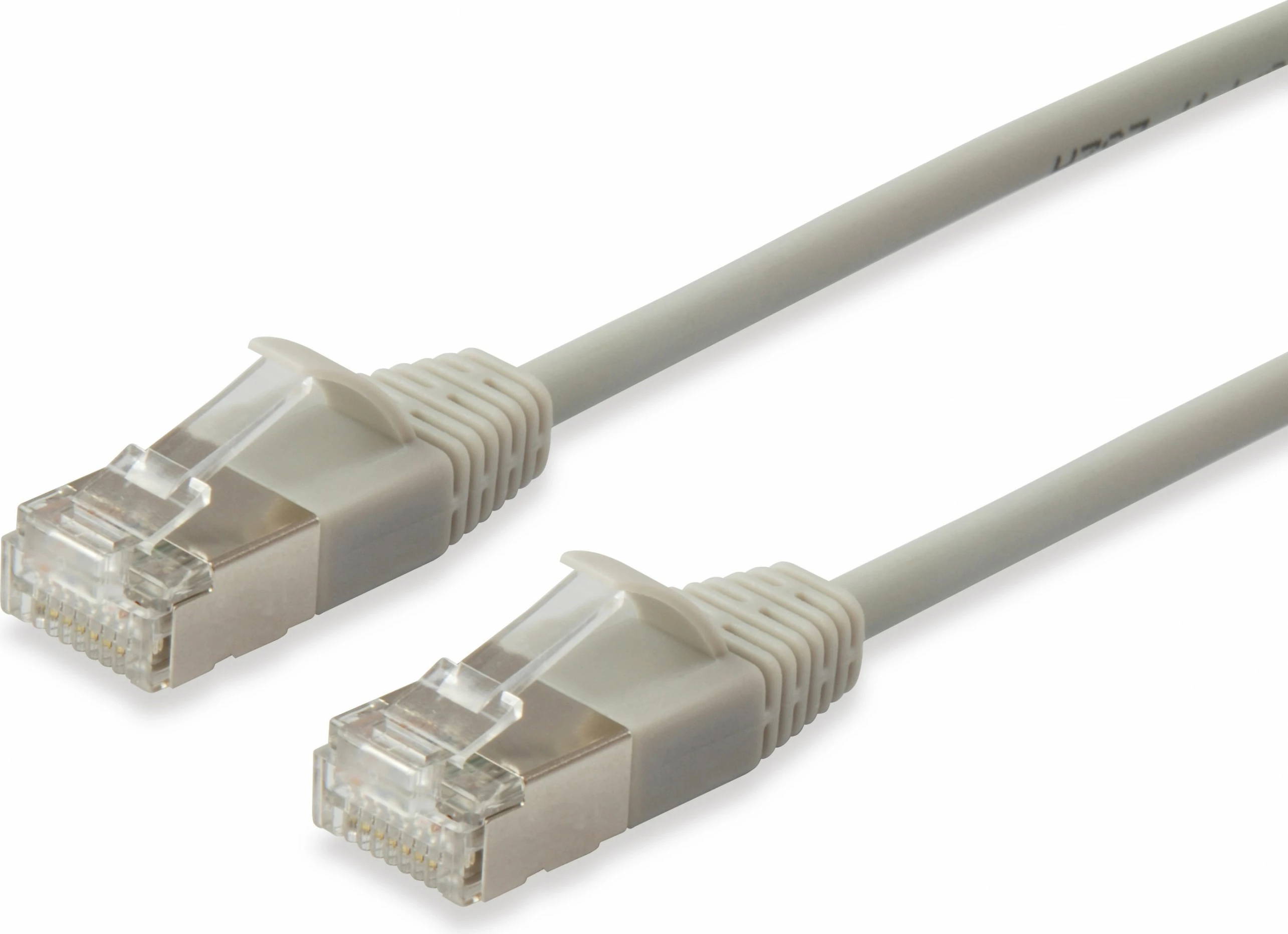 Kabllo rrjeti EQUIP Cat6A F/FTP Slim 0.25m bezhë