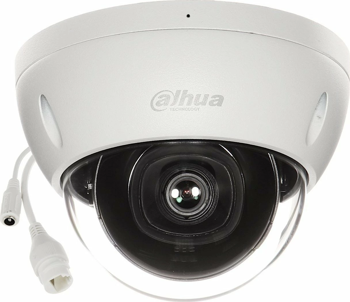 Kamerë IP Dahua IPC-HDBW2841E-S WizSense 8MP 4K UHD lente fikse 2.8mm PoE IK10 IP67 e bardhë