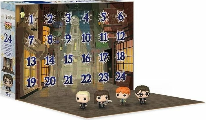 Kalendar Adventi Funko Pop Harry Potter 2022, 24 Pocket POP! figura 4 cm, vinyl, set 24 copë