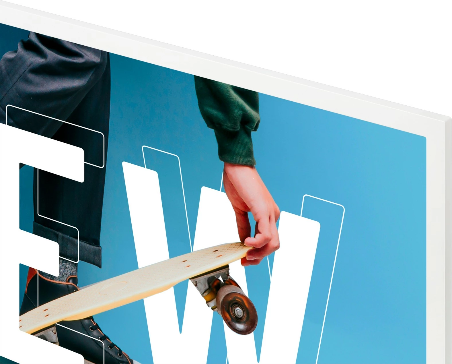 Ekran dixhital Samsung Smart Signage EM32DX, 32 inç, Quad HD, 8GB, Wi-Fi, Bluetooth, gri/bardhë