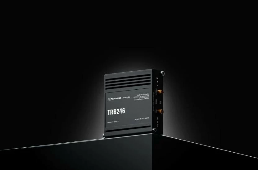Gateway industrial LTE Teltonika TRB246, 2xSIM, RS232/485, Ethernet, i zi