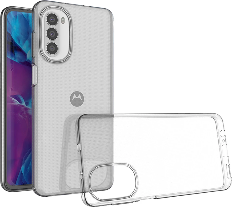 Mbështjellës Hurtel Ultra Clear 0.5mm për Motorola Moto G82 5G / Moto G52, Transparent