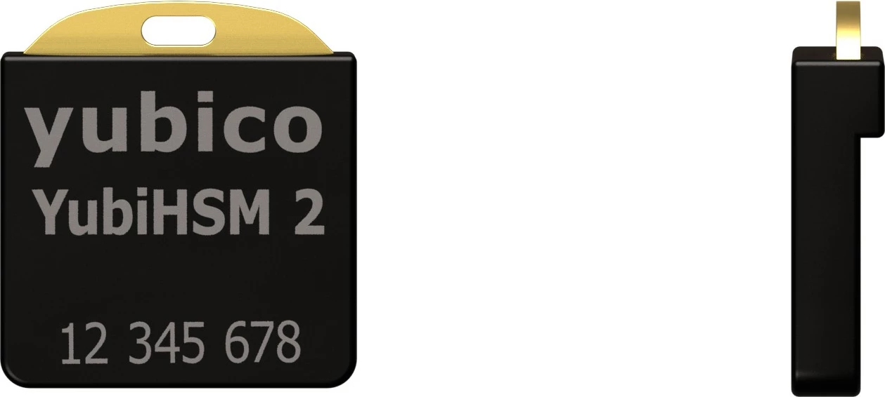 Pajisje sigurie Yubico YubiHSM v2.3.x USB, e zezë/artë