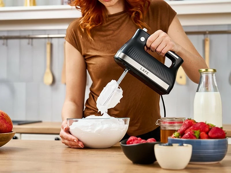 Mikser dore Lafe Mix & Store, 500W, 5 shpejtësi, zi-argjendtë