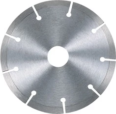 Disk prerës diamantik DeWalt DT3711 125mm x 22.2mm, i segmentuar, argjendtë