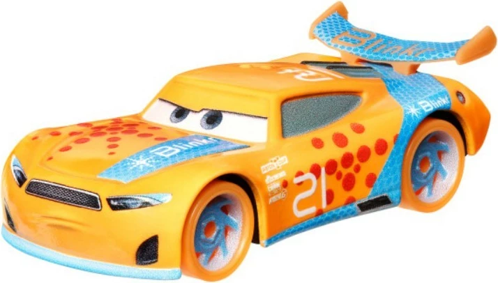 Makina lodër Mattel Cars Glow Racers, 1:55, metal, shumëngjyrëshe