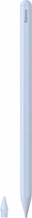 Stylus Baseus Smooth Writing 2, karikim magnetik, 125 mAh, për iPad, blu, set 2 copë