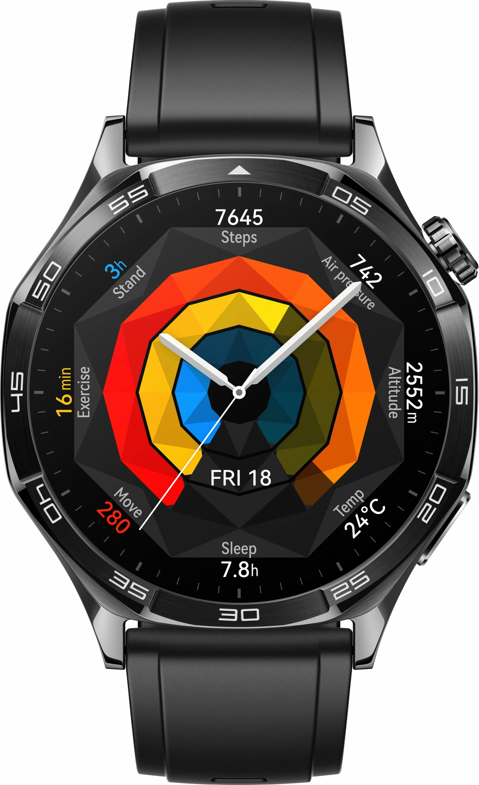 Smartwatch Huawei WATCH GT5 46mm, AMOLED, GPS, e zezë