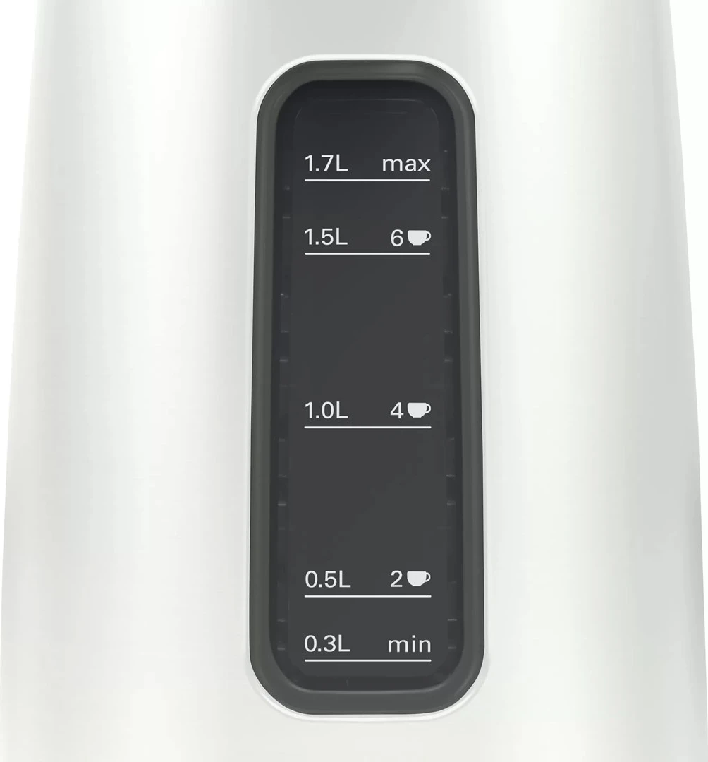 Vluese uji Bosch DesignLine, 1.7 L, 2400 W, e zezë