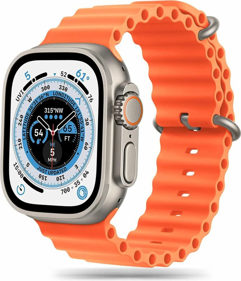 Rrip sportiv për Apple Watch Tech-Protect IconBand Pro, TPU, Portokalli