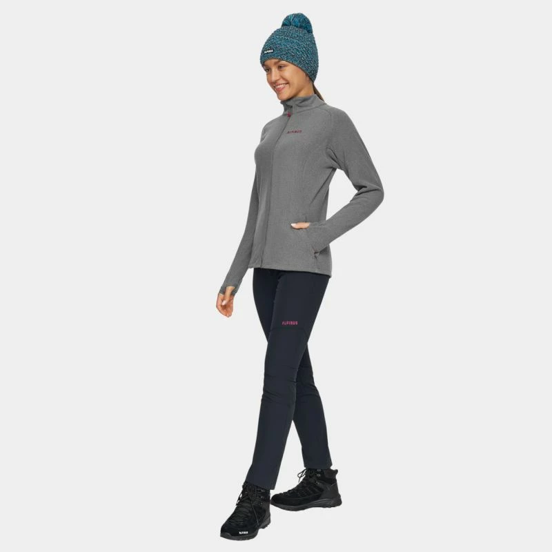 Duks pa kapuç Alpinus për femra, ngjyrë gri