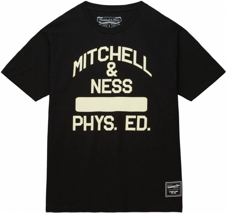 Maicë për meshkuj Mitchell & Ness, e zezë